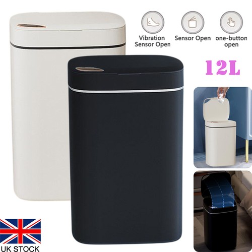 Hands free smart garbage bin - smart,