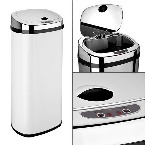50l white kitchen bin - 50l,