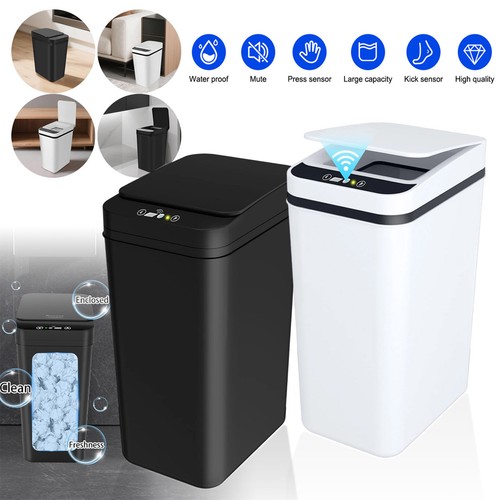 2pcs motion sensor trash cans - 2pcs,