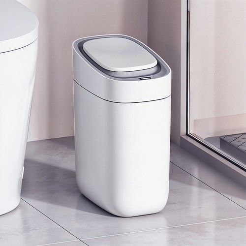 Slim waste bin - slim, smart