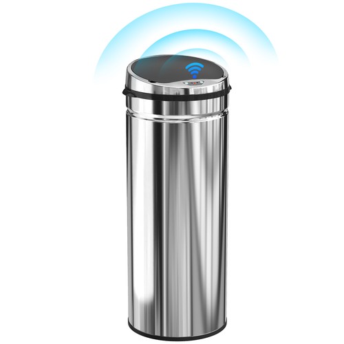 Homcom 50l sensor bin - homcom,