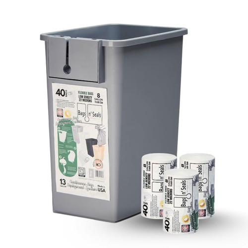 Smart trash can self sealing - trash, self-sealing